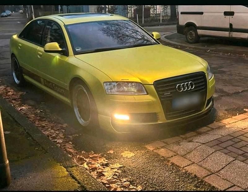 Second-hand Audi A8L 326 CP (239 kW) 2007 Negru Berlinǎ
