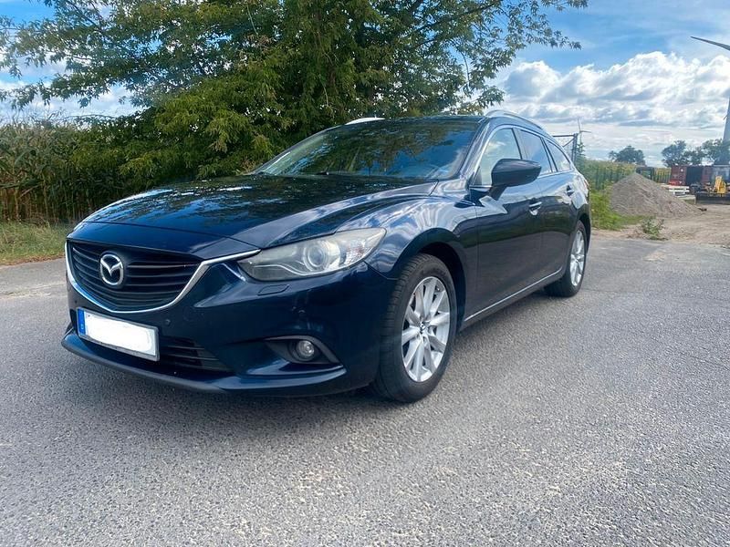 Blau Gebraucht 2014 Mazda 6 Center-Line Limousine | 5.400 € (Fairer Preis) - Bild 1/4