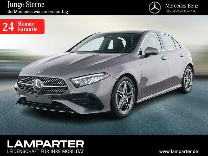Grau Gebraucht 2024 Mercedes A180 AMG Limousine | 33.980 € (Etwas zu teuer) - Bild 1/4