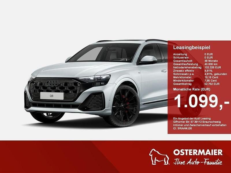 Satellitsilber Neu 2025 Audi Q8 Ambiente SUV | 103.999 € (Etwas zu teuer) - Bild 1/4