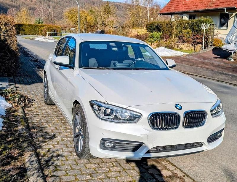 Gebraucht BMW 116 Advantage 116 PS (85 kW) 2019 Weiß Kleinwagen