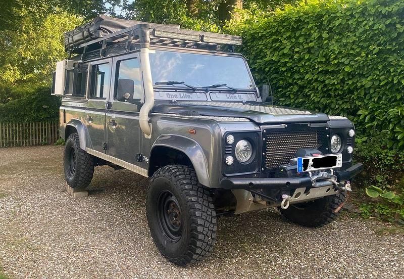 Gebraucht Land Rover Defender S 160 PS (117 kW) 2002 Grau Kombi