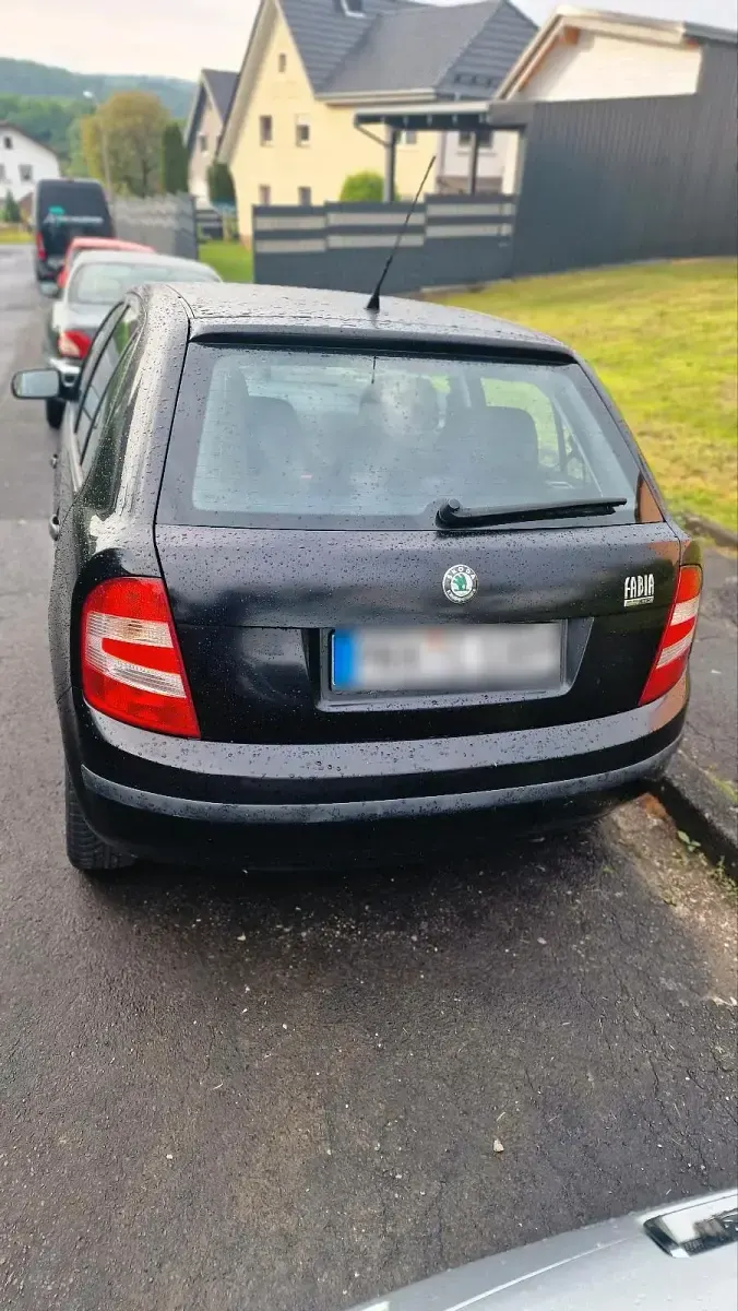 Gebraucht Skoda Fabia 75 PS (55 kW) 2006 Schwarz Kleinwagen