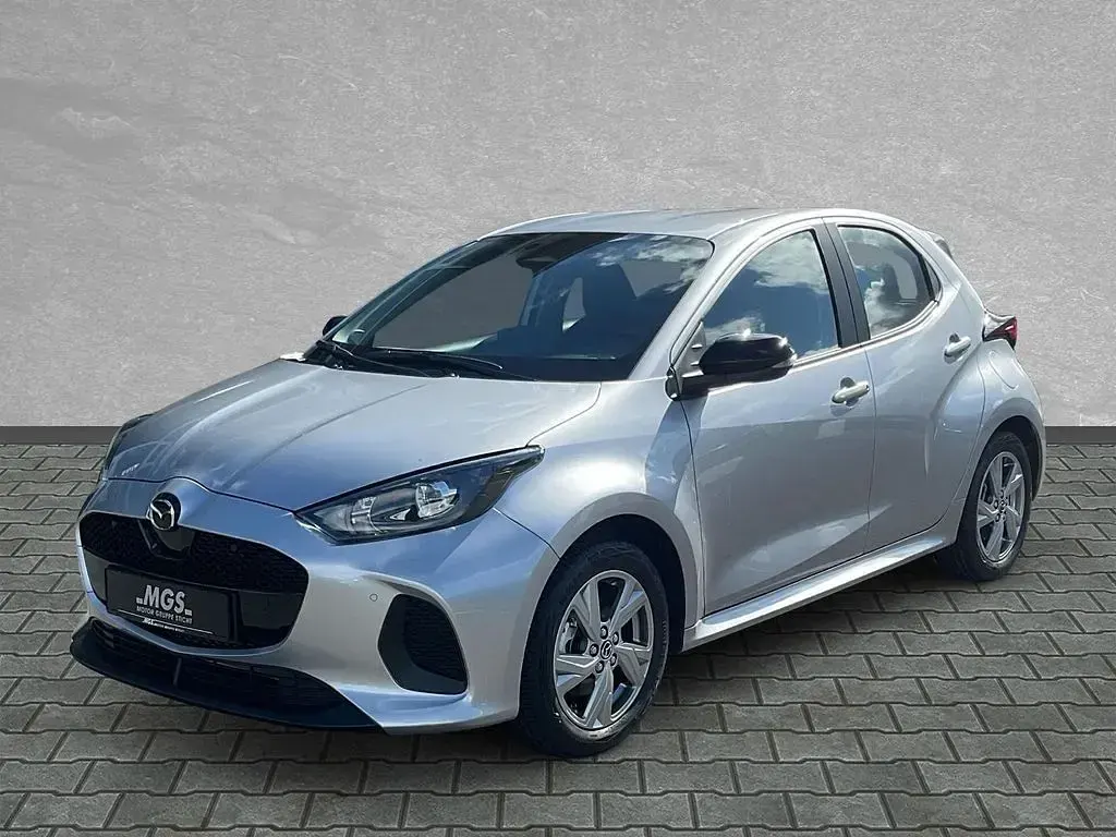 Neu Mazda 2 Exclusive-Line 116 PS (85 kW) 2025 Stormy silver Limousine