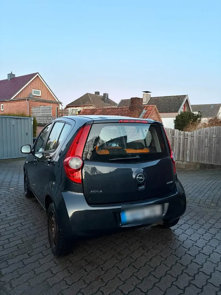 Gebraucht Opel Agila Eco 65 PS (47 kW) 2010 Schwarz Kleinwagen