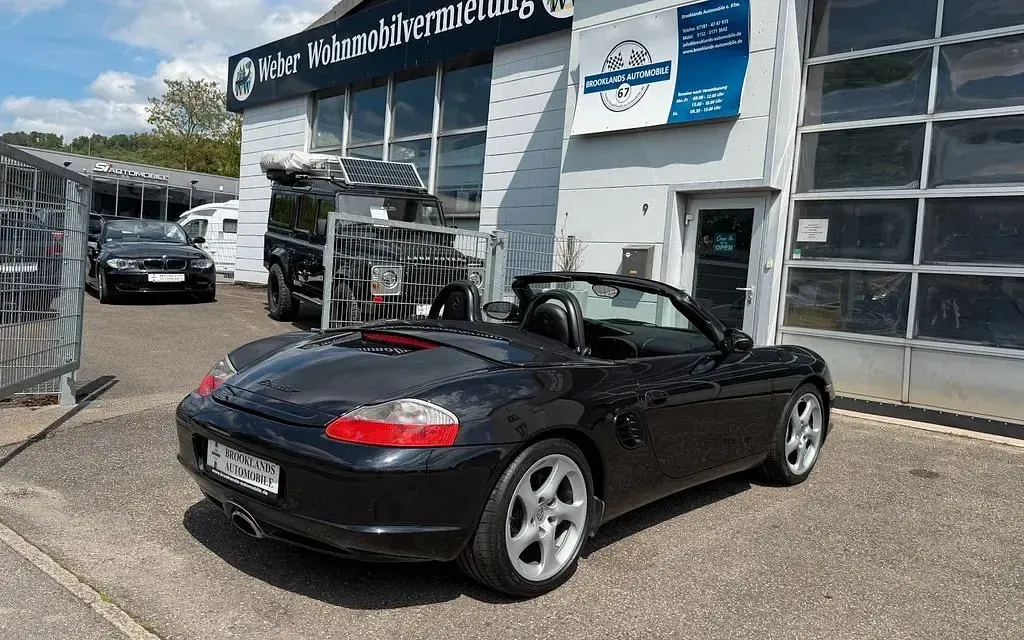 Usata Porsche Boxster 228 CV (167 kW) 2004 Nero Cabrio