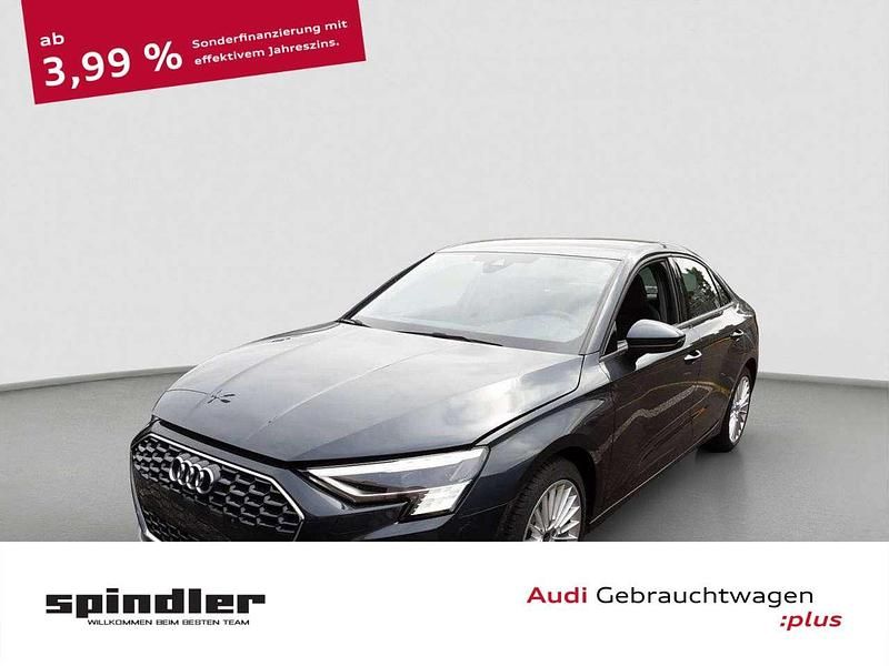 Manhattangrau metallic Gebraucht 2024 Audi A3 Advanced Plus Limousine | 30.980 € (Guter Preis) - Bild 1/4