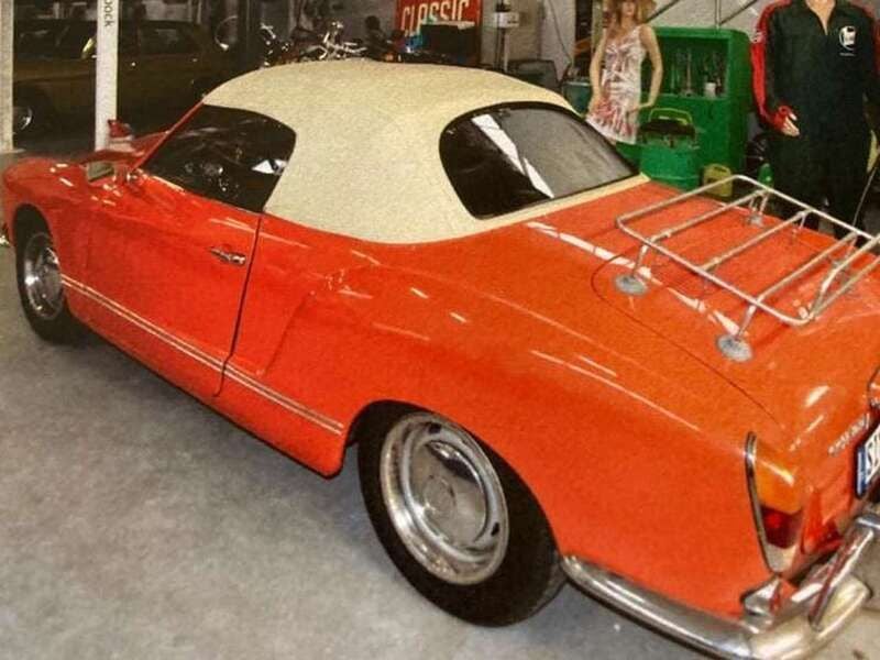 Orange Gebraucht 1971 VW Karmann Ghia Karmann Cabrio | 27.500 € - Bild 1/3