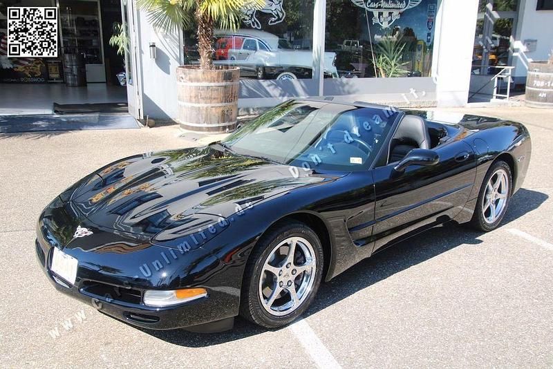 Schwarz Gebraucht 2003 Corvette C5 Cabrio | 41.900 € - Bild 1/4