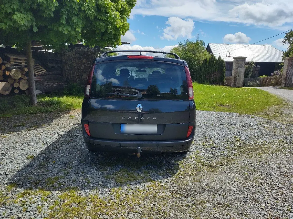 Gebraucht Renault Grand Espace 173 PS (127 kW) 2008 Schwarz Van / Kleinbus