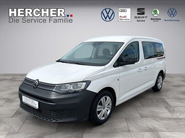 Weiß Gebraucht 2021 VW Caddy Maxi Basis Van / Kleinbus | 24.890 € (Guter Preis) - Bild 1/4