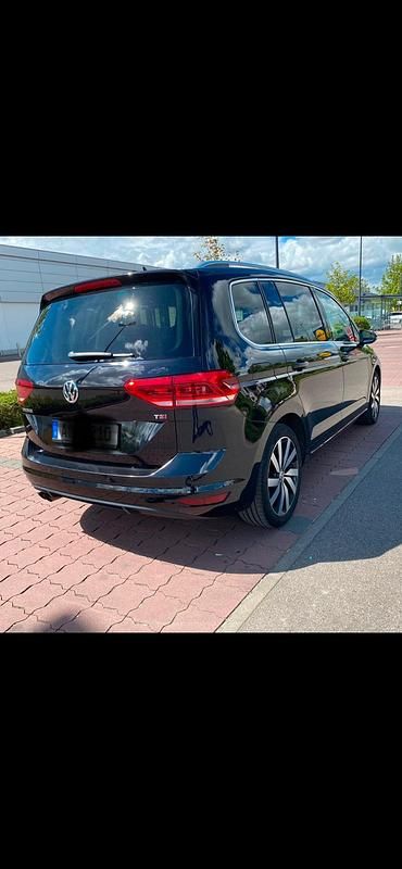 Gebraucht VW Touran R 150 PS (110 kW) 2016 Schwarz Van / Kleinbus