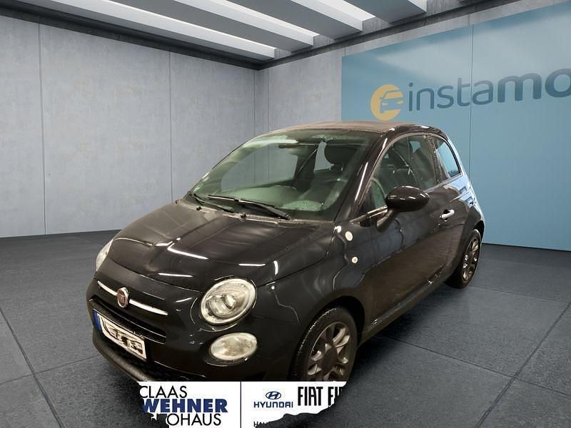 Schwarz Gebraucht 2021 Fiat 500C Cabrio | 13.449 € (Fairer Preis) - Bild 1/4
