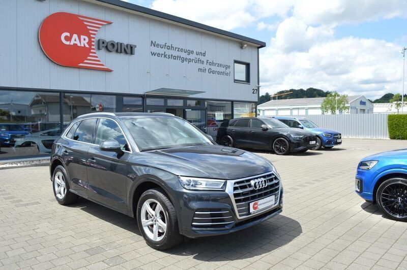 Manhattangrau metallic Gebraucht 2018 Audi Q5 Sport SUV | 26.990 € (Fairer Preis) - Bild 1/2