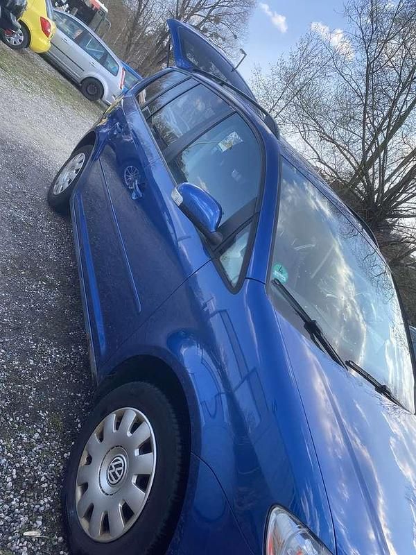 Gebraucht VW Touran Trendline 140 PS (102 kW) 2007 Blau Van / Kleinbus