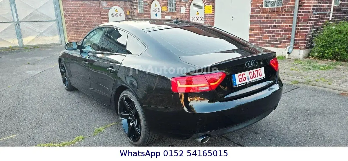 Gebraucht Audi A5 Sportback Sport 204 PS (150 kW) 2014 Schwarz Kleinwagen