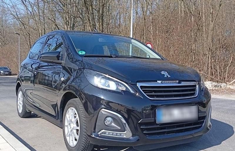 Gebraucht Peugeot 108 Allure 69 PS (50 kW) 2018 Schwarz Kleinwagen