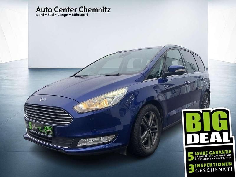Gebraucht Ford Galaxy Titanium 150 PS (110 kW) 2015 Indicblau metallic Van / Kleinbus
