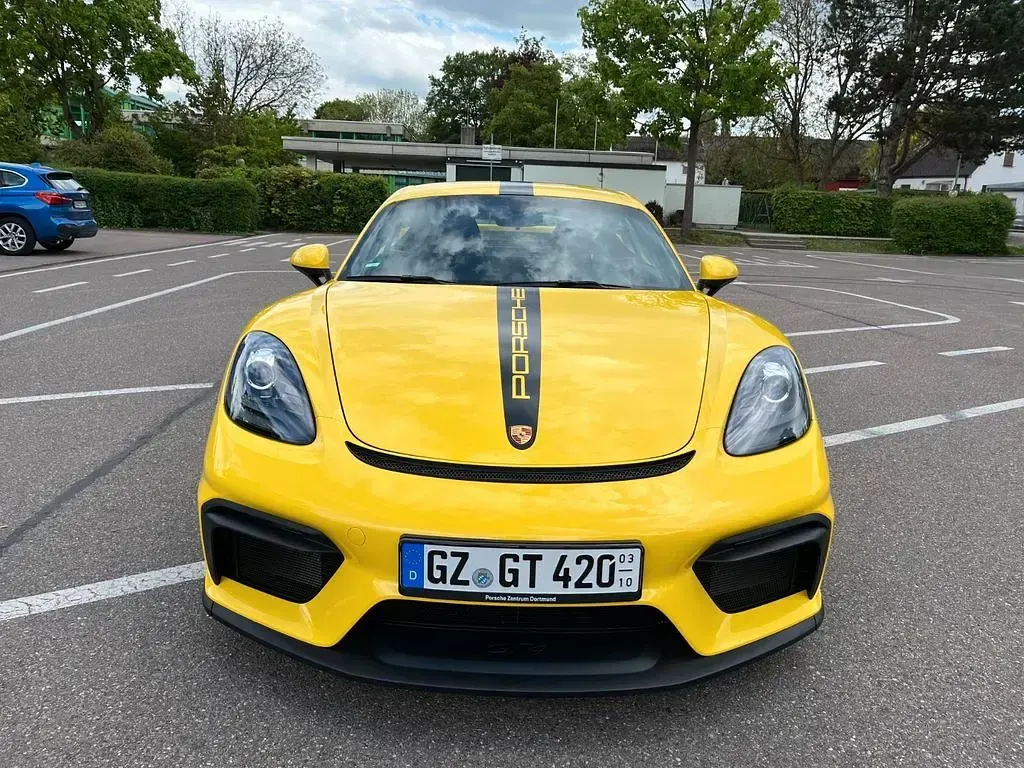 Gebraucht Porsche Cayman GT4 420 PS (308 kW) 2021 Gelb