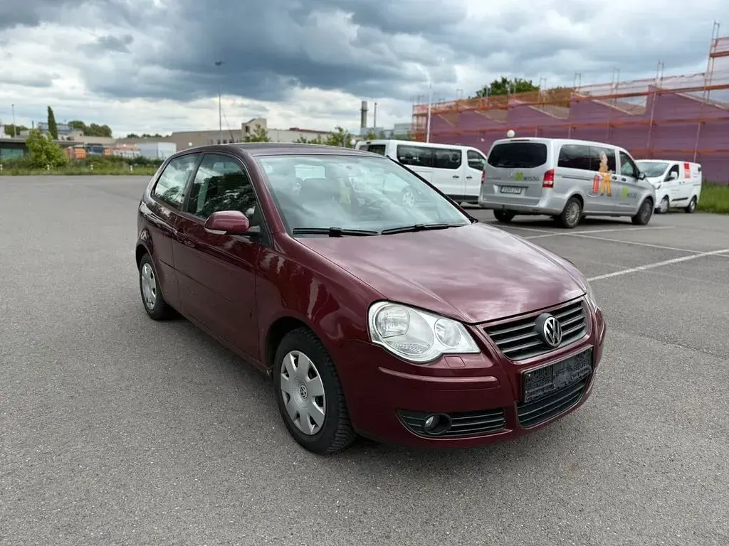 Gebraucht VW Polo Comfortline 80 PS (58 kW) 2007 Rot Kleinwagen