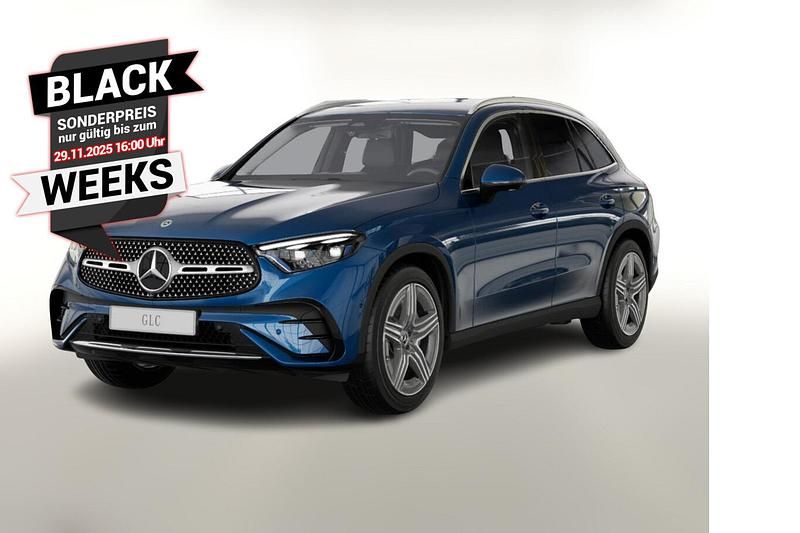 Blau Gebraucht 2024 Mercedes GLC200 AMG Line Premium SUV | 59.988 € (Teuer) - Bild 1/4