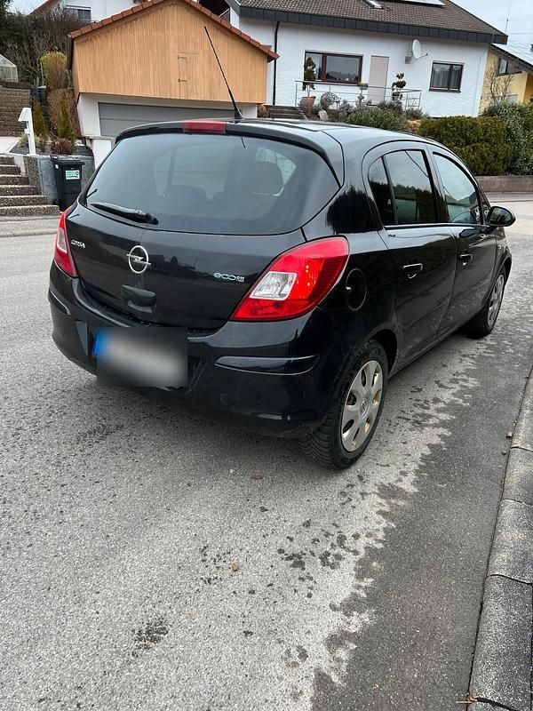 Gebraucht Opel Corsa 2009 Schwarz Kleinwagen