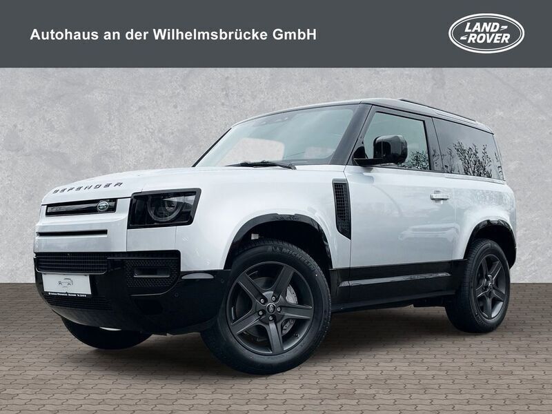 Hakuba silver Gebraucht 2024 Land Rover Defender Black Edition SUV | 66.955 € - Bild 1/4