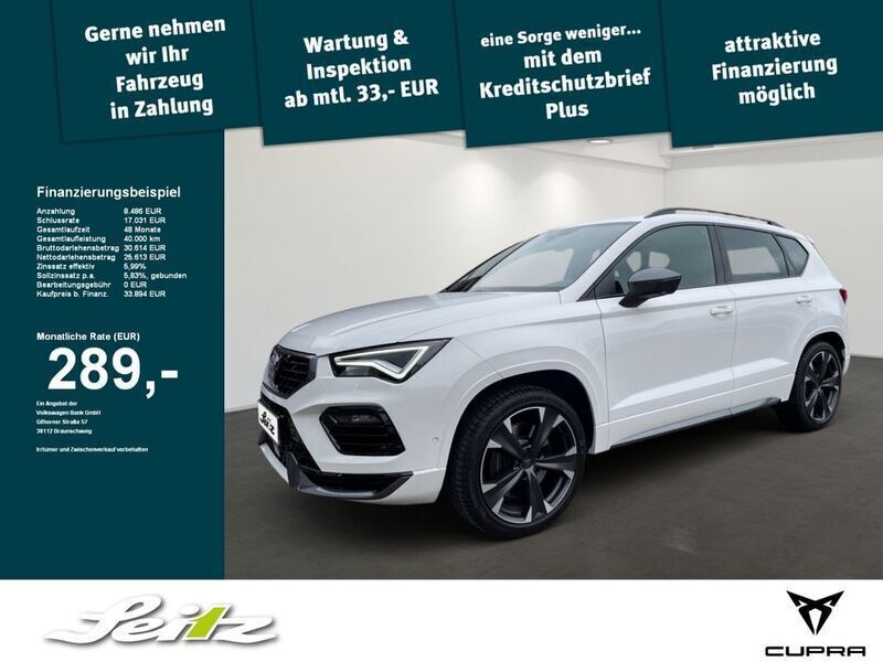 Weiß Gebraucht 2023 Cupra Ateca SUV | 33.894 € (Guter Preis) - Bild 1/4