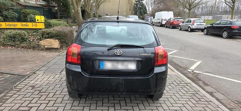 Gebraucht Toyota Corolla 110 PS (80 kW) 2003 Schwarz Limousine