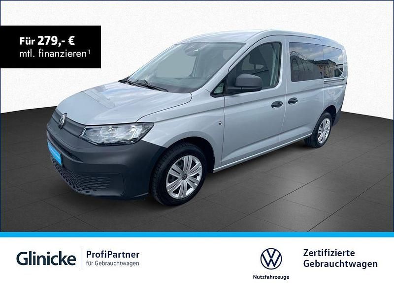 Silber Gebraucht 2021 VW Caddy Maxi Van / Kleinbus | 25.833 € (Fairer Preis) - Bild 1/3
