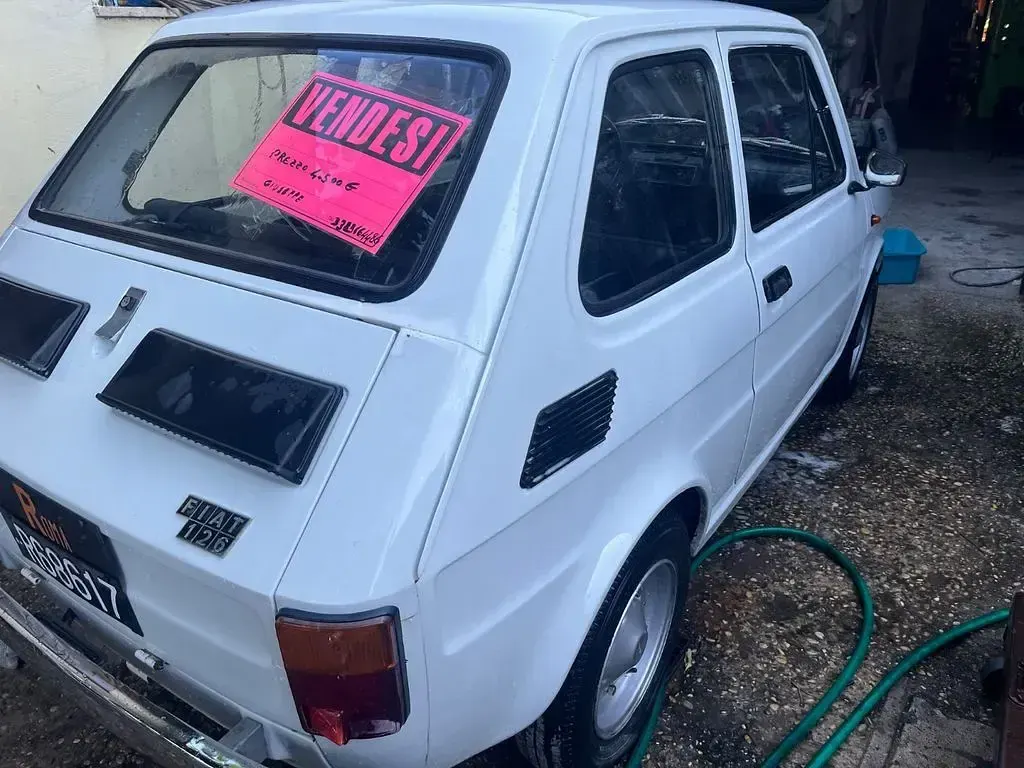 Gebraucht Fiat 126 24 PS (17 kW) 1977 Weiß Kleinwagen