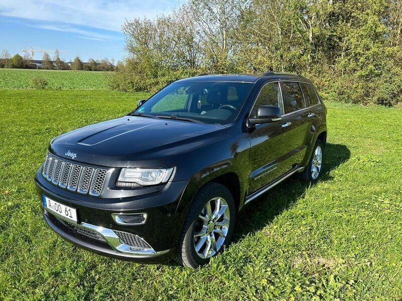 Schwarz Gebraucht 2014 Jeep Grand Cherokee Summit SUV | 15.900 € (Etwas zu teuer) - Bild 1/4
