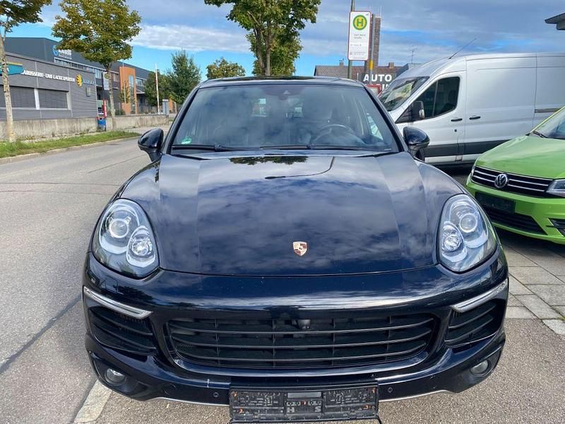 Schwarz Gebraucht 2016 Porsche Cayenne SUV | 26.900 € (Etwas zu teuer) - Bild 1/4