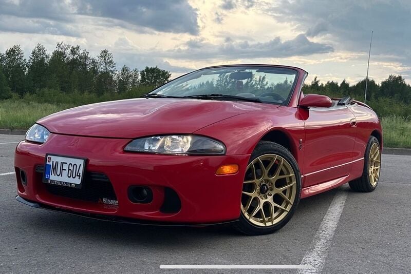 Rot Gebraucht 1998 Mitsubishi Eclipse Cabrio | 10.000 € - Bild 1/4
