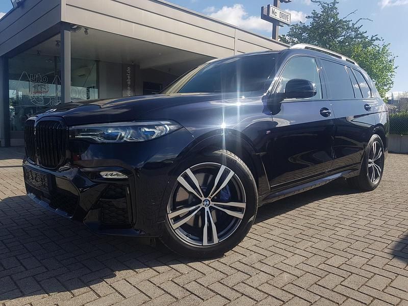 Carbonschwarz metallic Gebraucht 2020 BMW X7 Sport Line SUV | 81.299 € - Bild 1/4