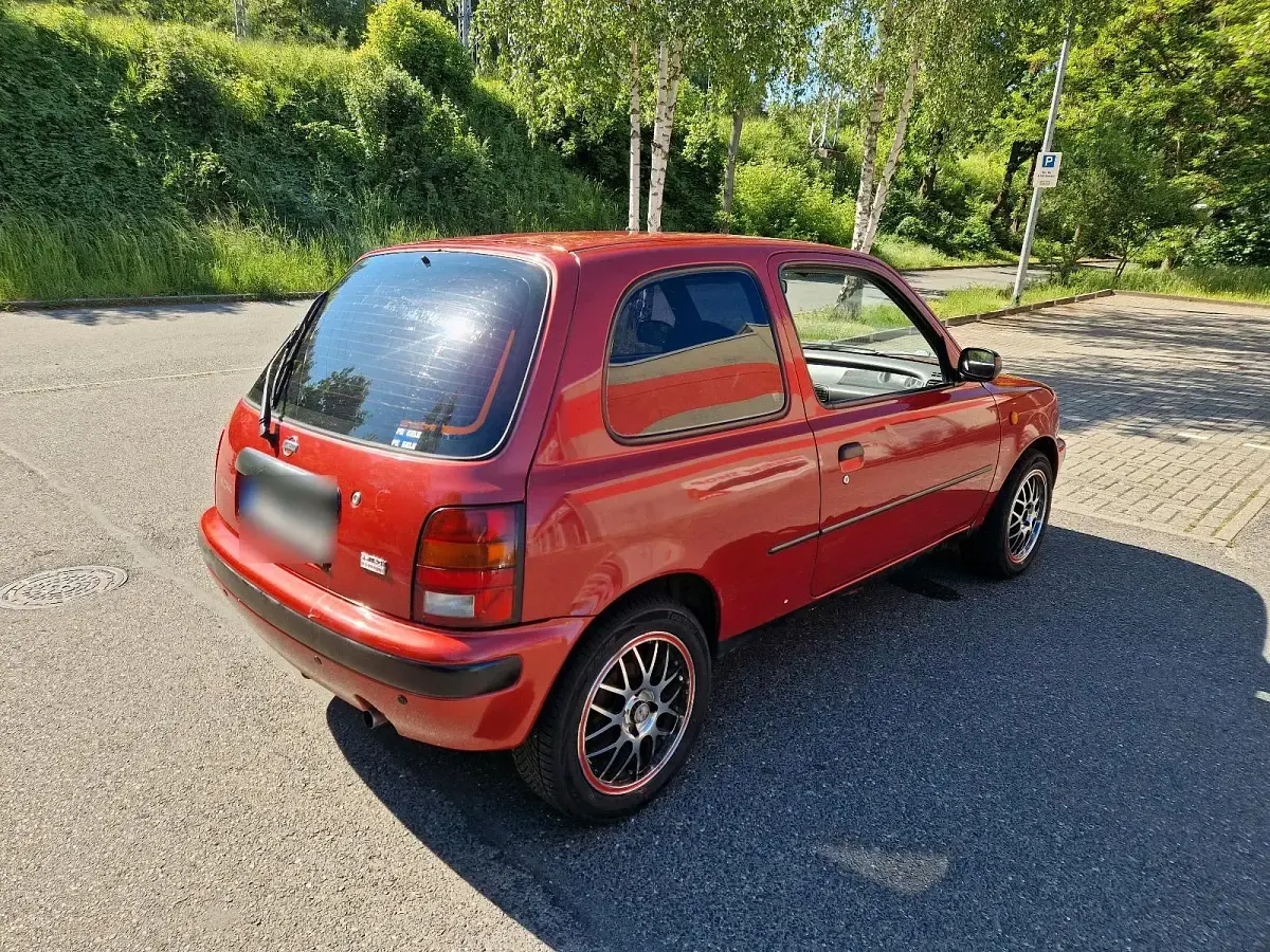 Gebraucht Nissan Micra 55 PS (40 kW) 1997 Rot Kleinwagen