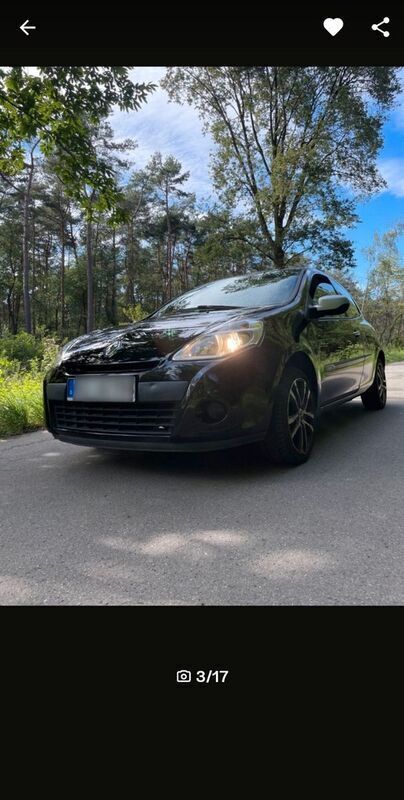 Gebraucht Renault Clio IV Dynamique 73 PS (53 kW) 2014 Schwarz Kleinwagen