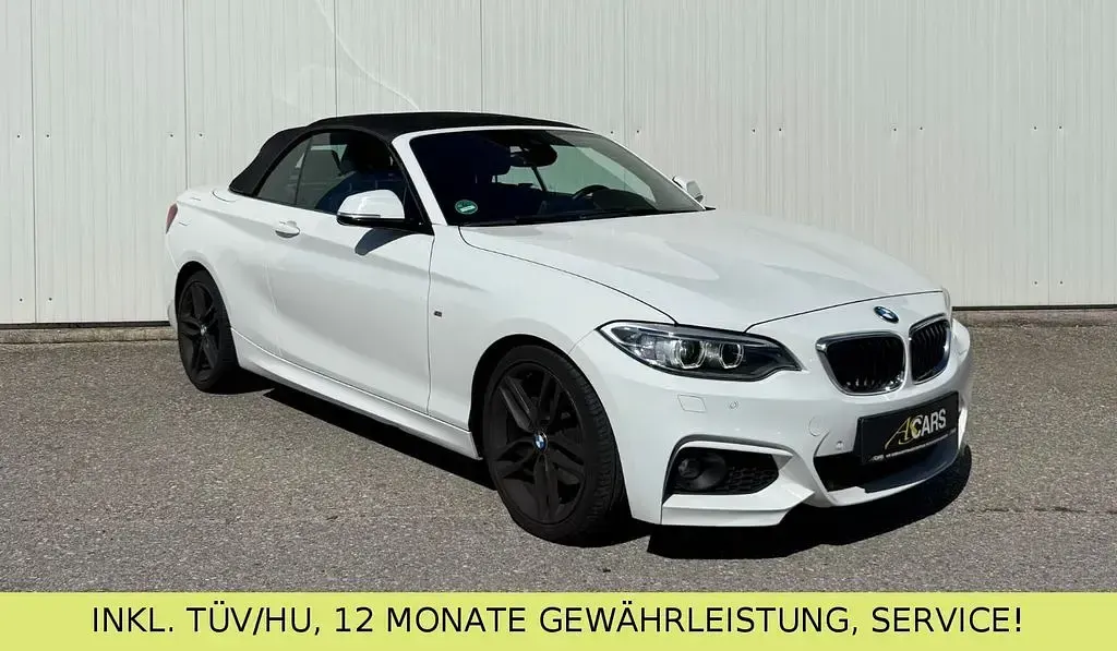 Gebraucht BMW 220 M Sport 184 PS (135 kW) 2015 Weiß Cabrio