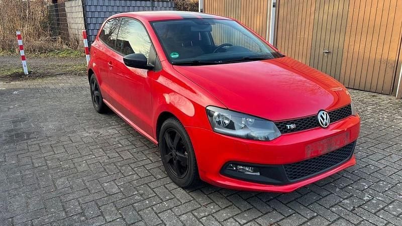 Gebraucht VW Polo Highline 105 PS (77 kW) 2010 Rot Kleinwagen