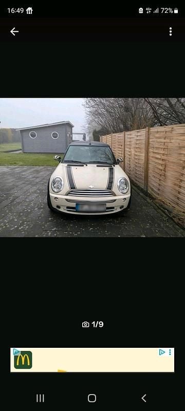 Gebraucht Mini Cooper Cabriolet 116 PS (85 kW) 2007 Weiß Cabrio