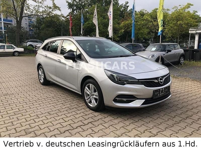 Silber Gebraucht 2021 Opel Astra Kombi | 13.900 € (Guter Preis) - Bild 1/4