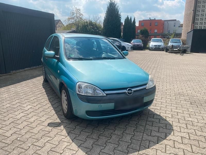 Gebraucht Opel Corsa 75 PS (55 kW) 2002 Grün Kleinwagen
