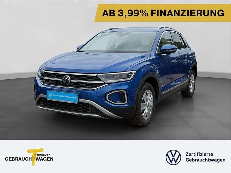 Blau Gebraucht 2023 VW T-Roc Style SUV | 24.980 € (Superpreis) - Bild 1/4