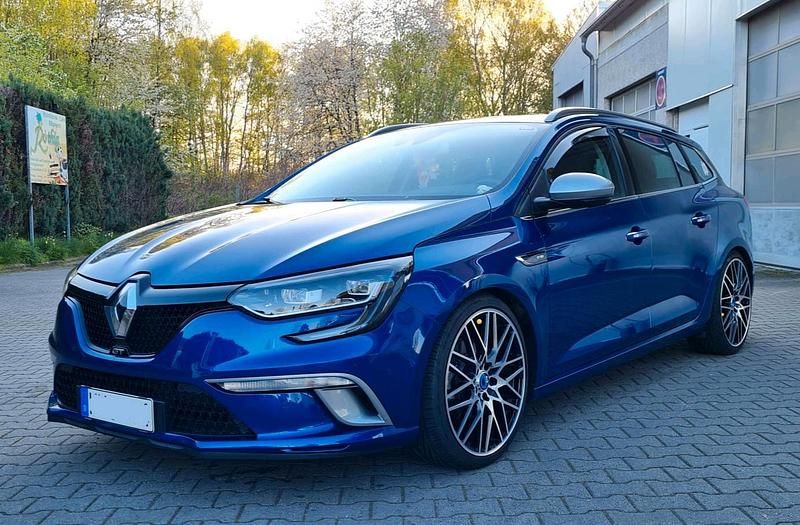 Blau Gebraucht 2021 Renault Mégane GrandTour GT-Line Kombi | 16.500 € (Guter Preis) - Bild 1/4