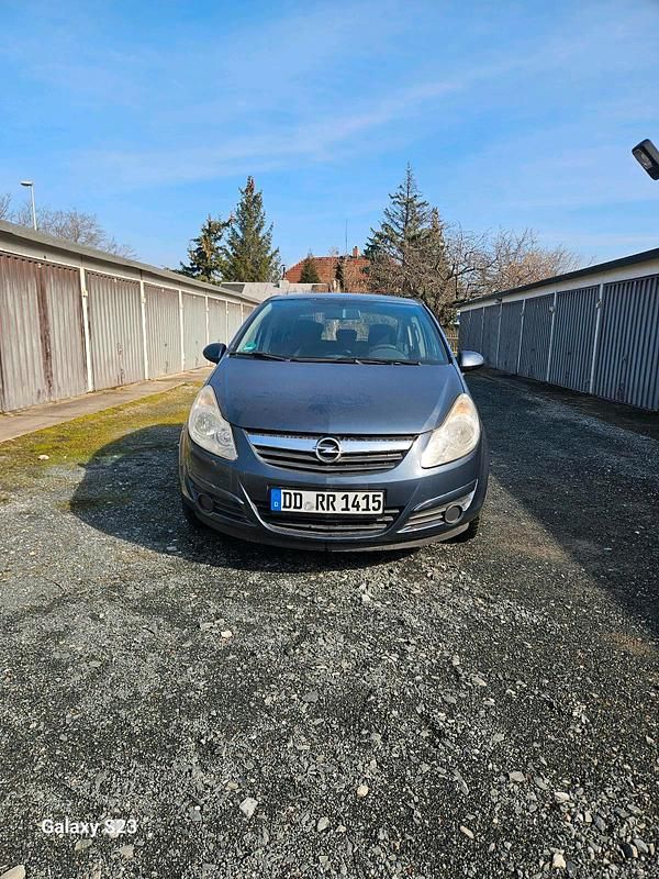 Grau Gebraucht 2007 Opel Corsa Kleinwagen | 1.549 € - Bild 1/4