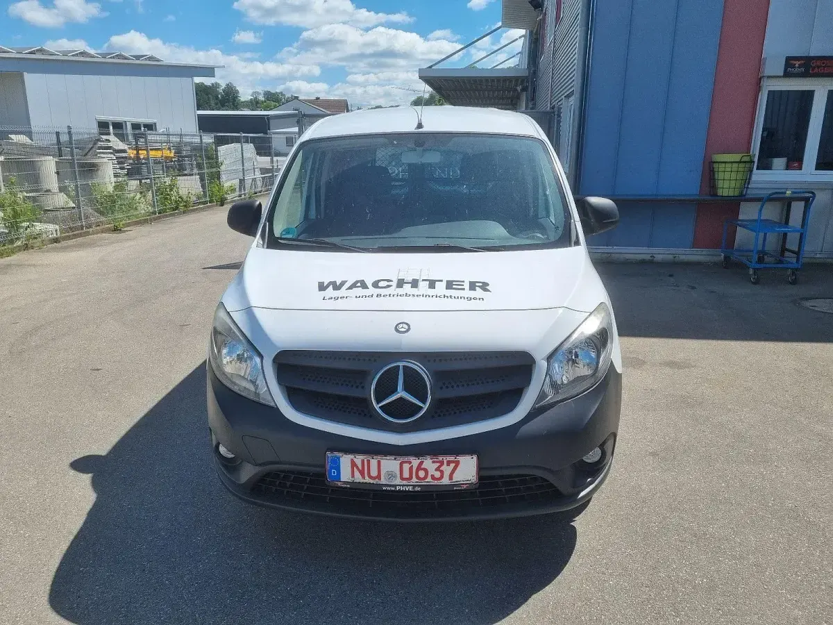 Gebraucht Mercedes Citan 109 90 PS (66 kW) 2015 Weiß Van / Kleinbus