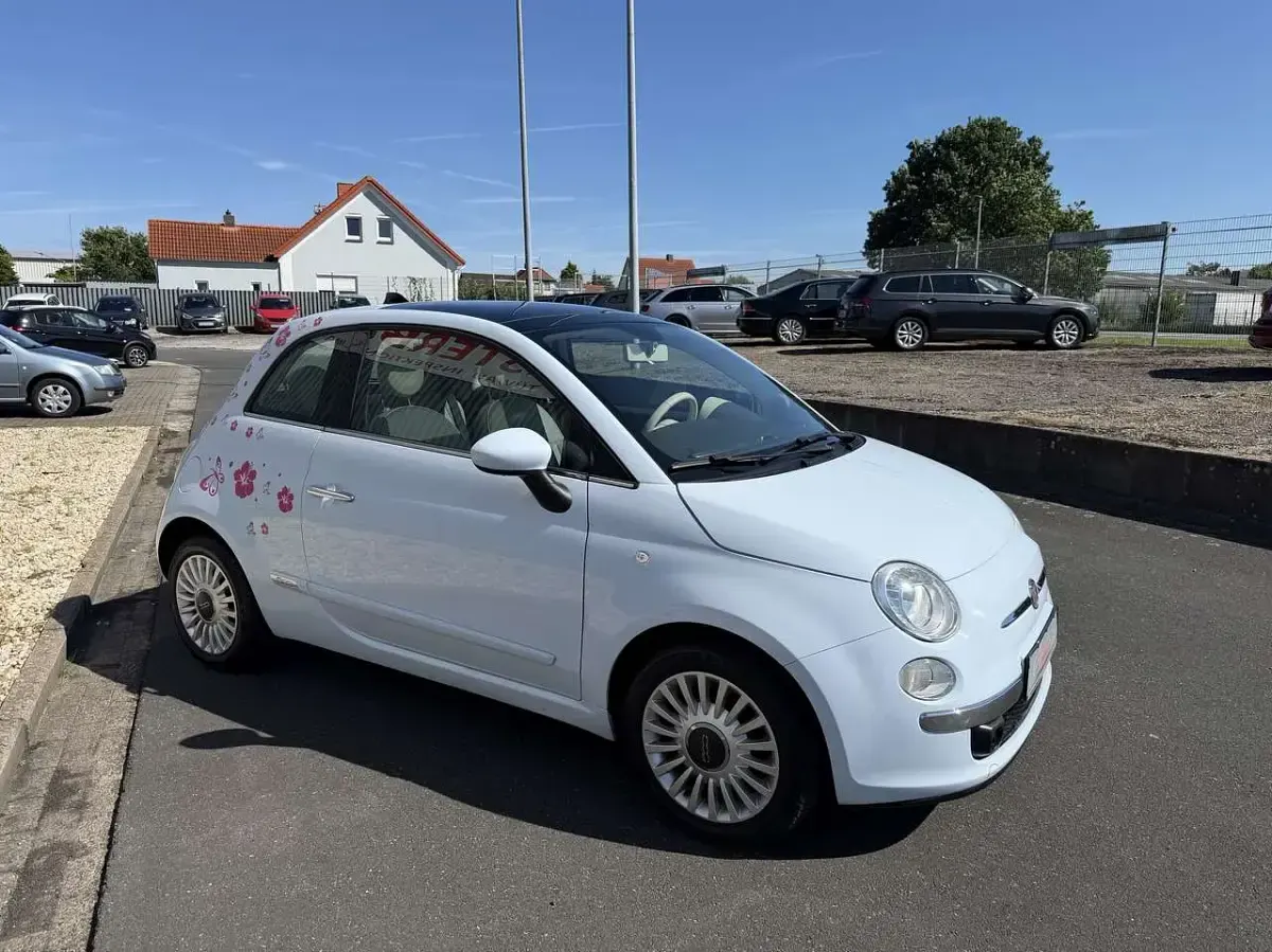 Gebraucht Fiat 500 Lounge 69 PS (50 kW) 2010 Azzurro Kleinwagen