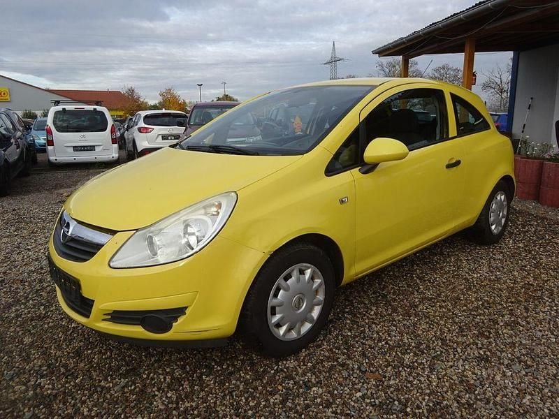 Gelb Gebraucht 2009 Opel Corsa Selection Limousine | 1.300 € (Guter Preis) - Bild 1/4