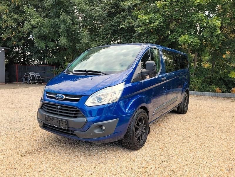 Blau Gebraucht 2015 Ford Transit Custom Trend Kombi | 6.980 € (Superpreis) - Bild 1/4