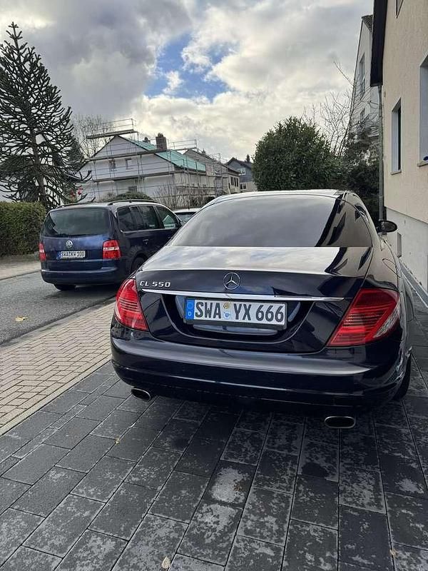 Blau Gebraucht 2007 Mercedes CL500 Coupé | 11.000 € - Bild 1/4